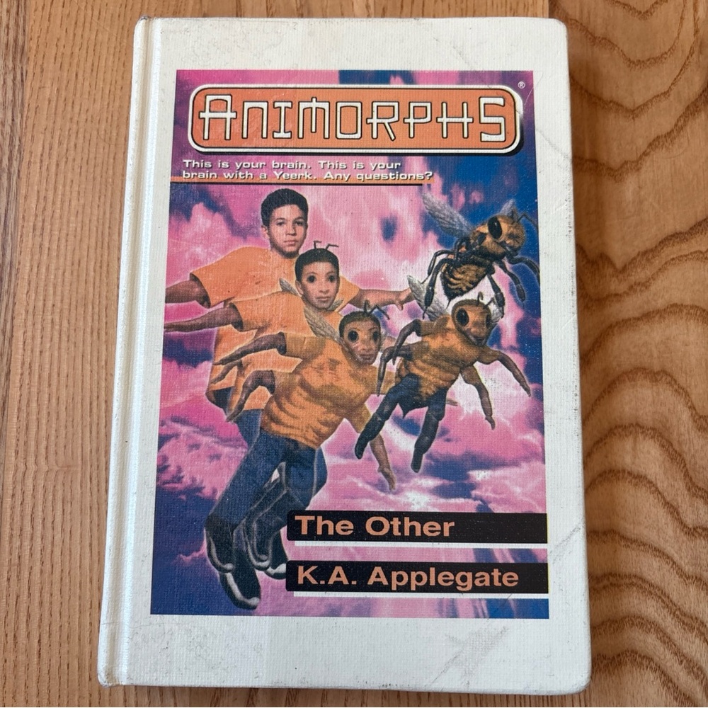 Animorphs HARDCOVER Book #40 The Other By K.A. Applegate Scholastic Y2K Vintage